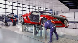 Inside French Factory Producing Powerful Bugatti From Scratch - Production Line