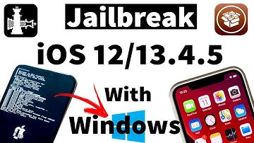 iPhone ✔Jailbreak iOS 12/13.4.5  Checkra1n With Windows Full TUTORIAL 2020