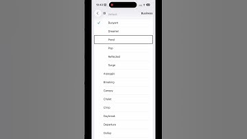 Thumbnail of Reflection Buoyant, iOS 26 new iPhone ringtone