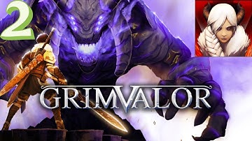 Grimvalor - Gameplay Walkthrough Part 2 - Act 1 Vallaris Lowlands