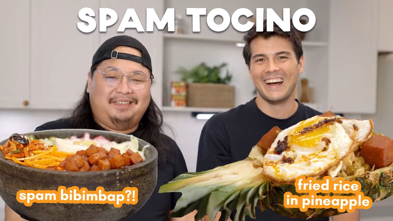 Ninong Ry & Erwan Cook Pineapple Rice and Bibimbap with Spam® Tocino | FEATR