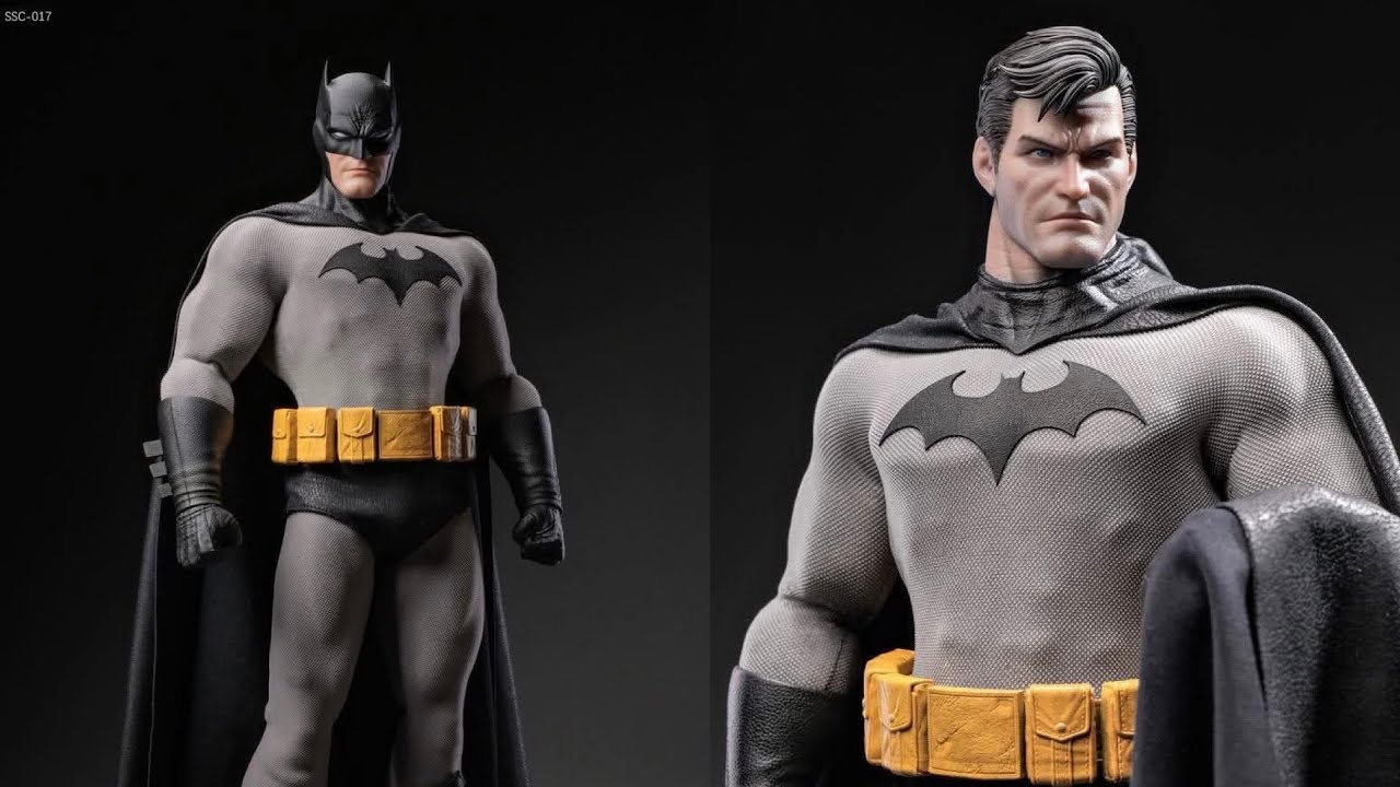 New Batman 1/6 scale action figure revealed by Ssr Toys - YouTube
