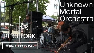 Unknown Mortal Orchestra performs &quot;Ffunny Friends&quot; at Pitchfork Music Festival 2012