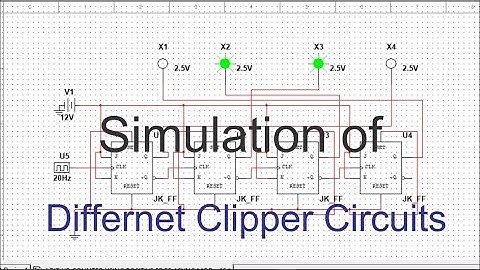 Simulation 3 - How to create a Different Clipper Circuits