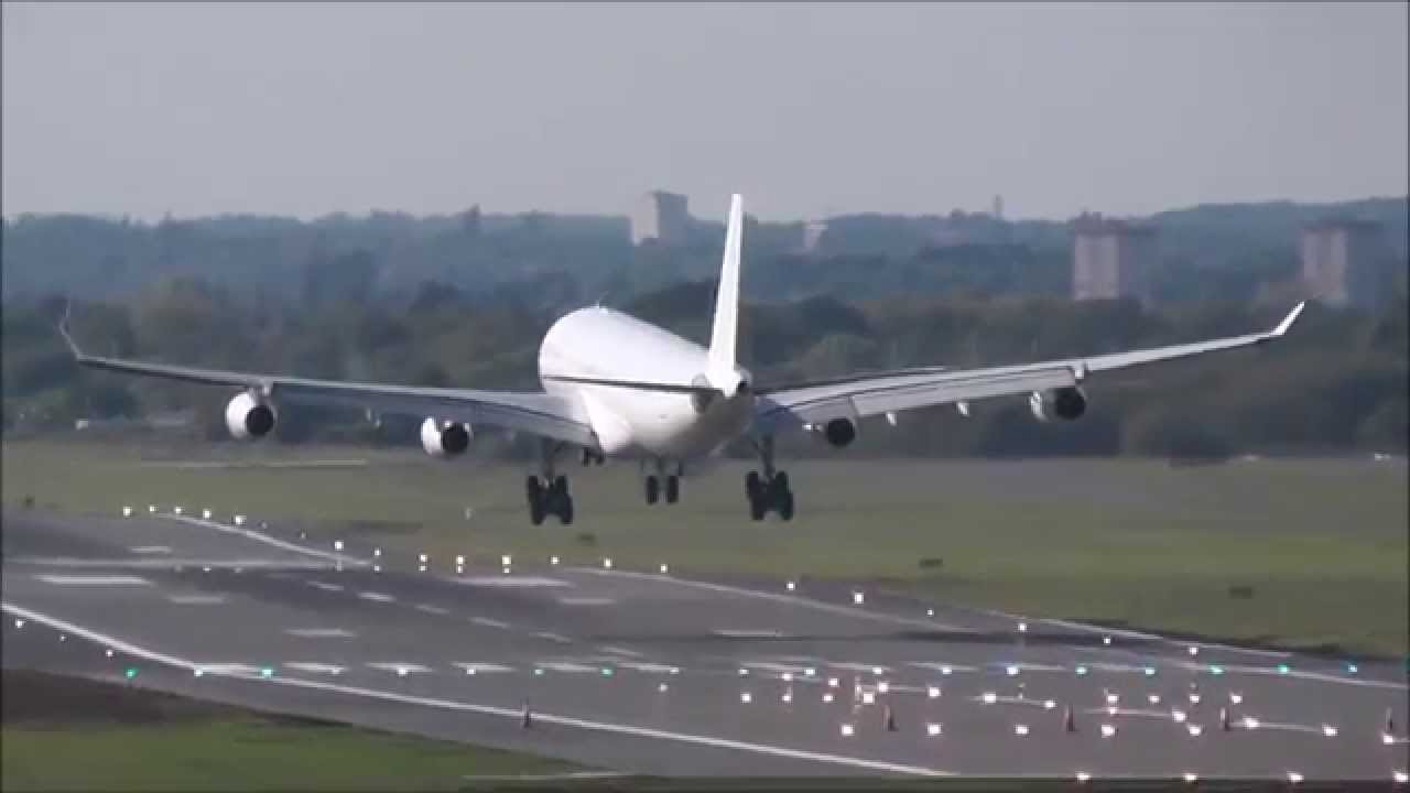 Birmingham Airport Spotting Runway 33 Arrivals Sunny Day (#1) - YouTube