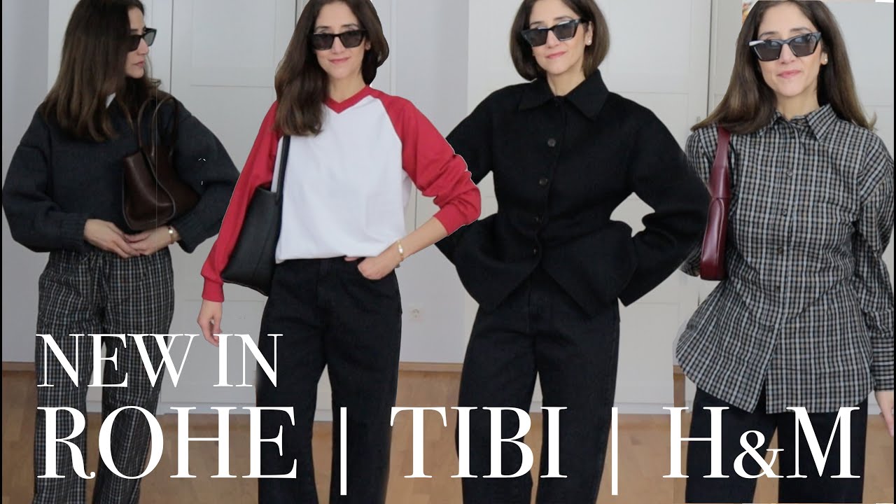 Curated New-In Pieces | Róhe, Tibi & H&M | Try-On & First Impressions
