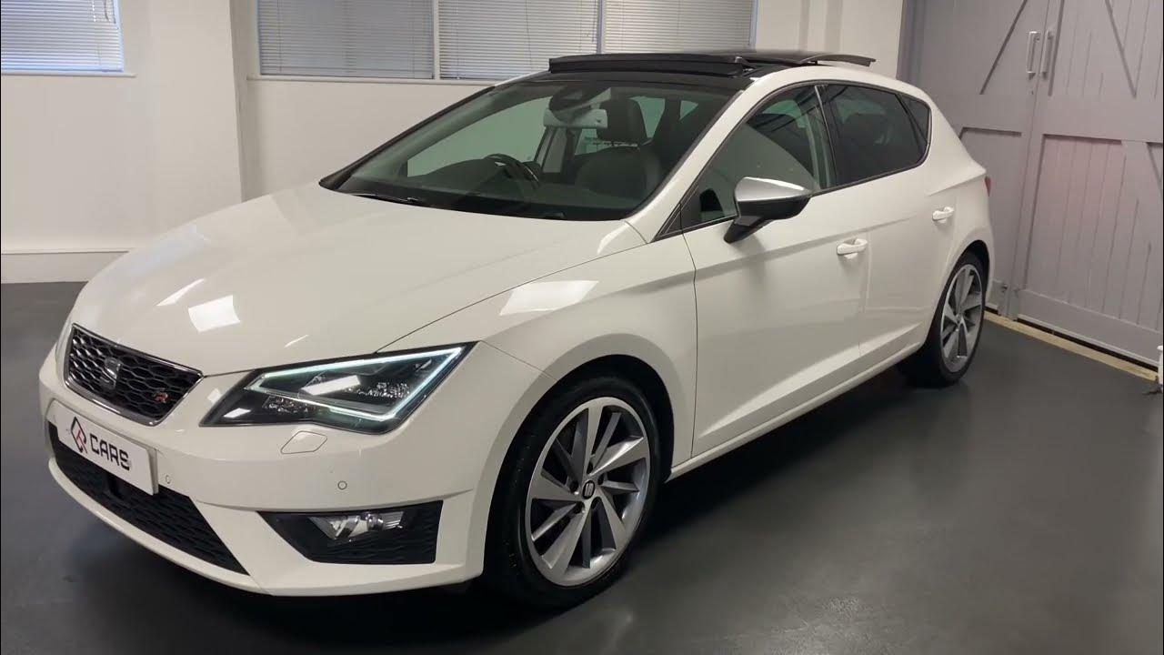 SEAT Leon 2.0 Tdi 184ps FR with a Panoramic sunroof, adaptive cruise