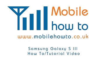 How To Connect To/Setup WiFi/Wireless - Samsung Galaxy S3