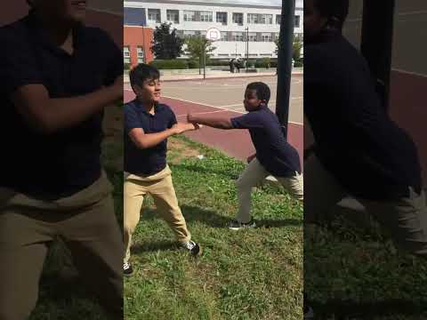 Super epic school fight