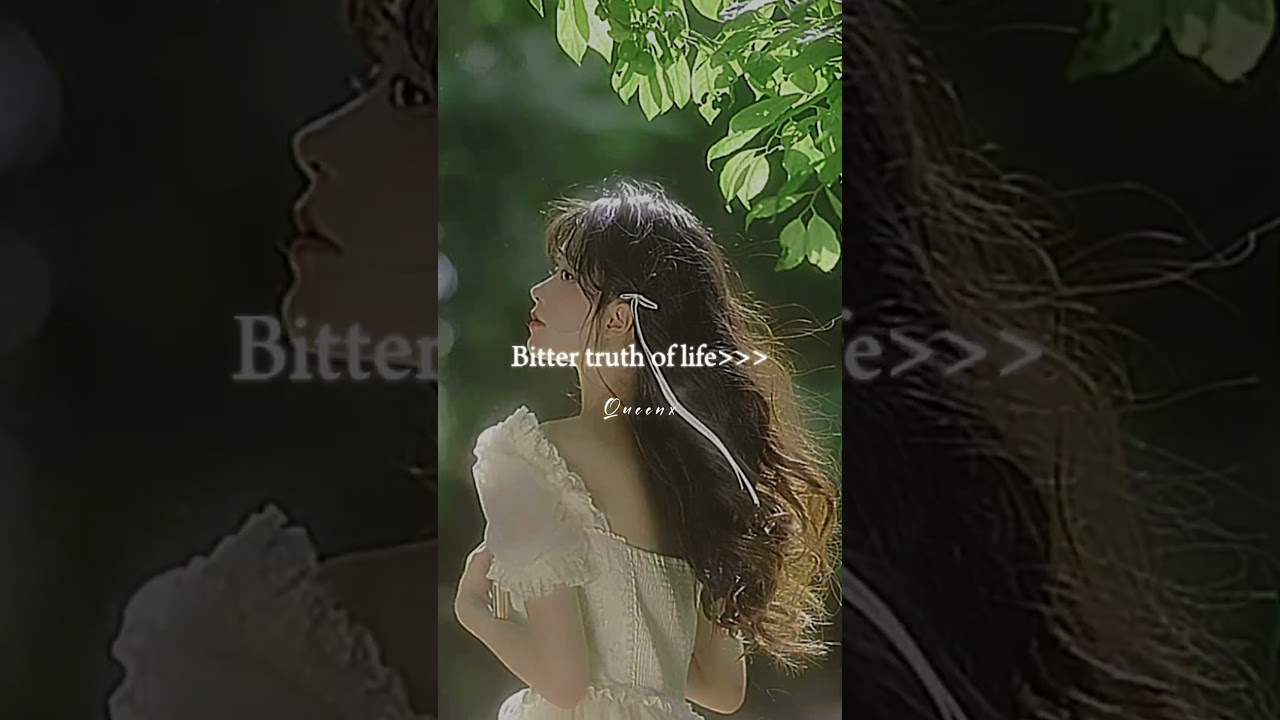 Bitter truth of life❤️‍🩹