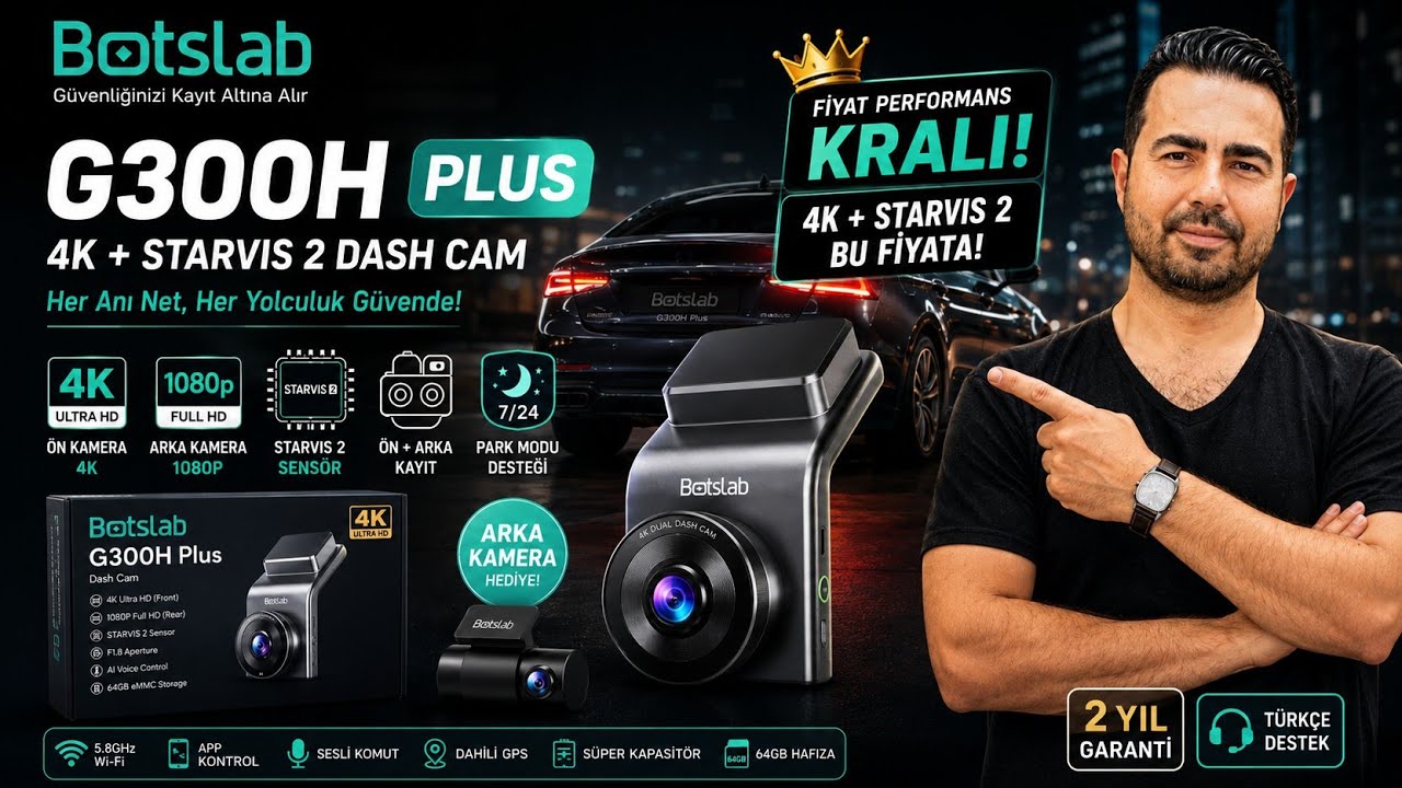 Bu Fiyata 4K + STARVIS 2! Rakiplerine Para Vermeye Gerek Var mı? | BootsLab G300H Plus ı İnceledim 🔍