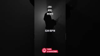 120 BPM Classic Straight Rock Beat #Shorts