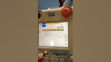 OTC Robot actually position how to set and move on external axis