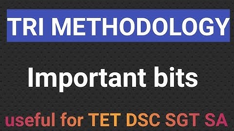 Tri methodology practice bits|| ap tet|ap dsc|ts tet|ts dsc|tri methods classes in telugu|