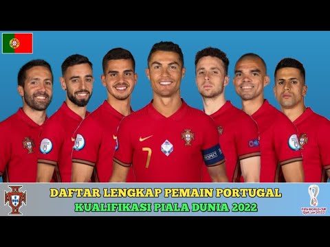 Daftar Lengkap Pemain Timnas Portugal Untuk Kualifikasi Piala Dunia 2022