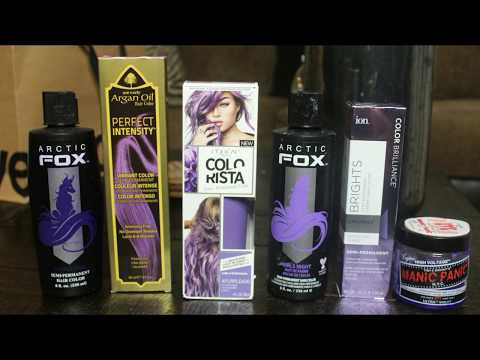 best-lavender/lilac/pastel-purple-hair-dye-test-!