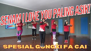 Download lagu SENAM JOGET MEMBAKAR 1000 KALORI CUKUP 4 MENIT!!