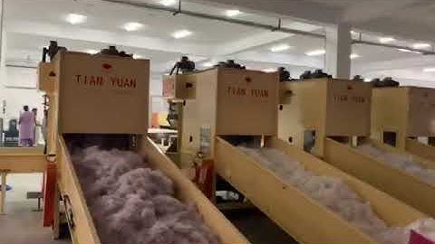 WJM-3 Thermo bonded wadding production line