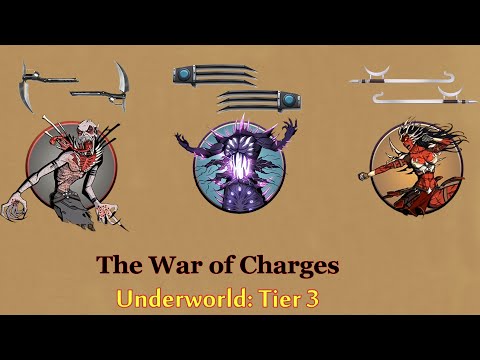 Shadow Fight 2 || Underworld ALL BOSSES TIER 3 「iOS/Android Gameplay」