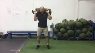 Sandbag Jump Squat