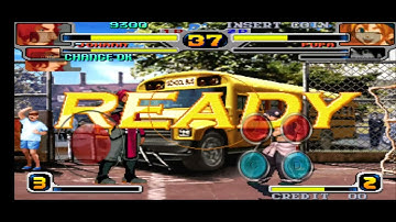 pkggaming rage of the dragons on the arcade coin playing as johann