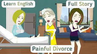 Full Painful Divorce | Emotional Family Story | Easy English | Animated Stories News