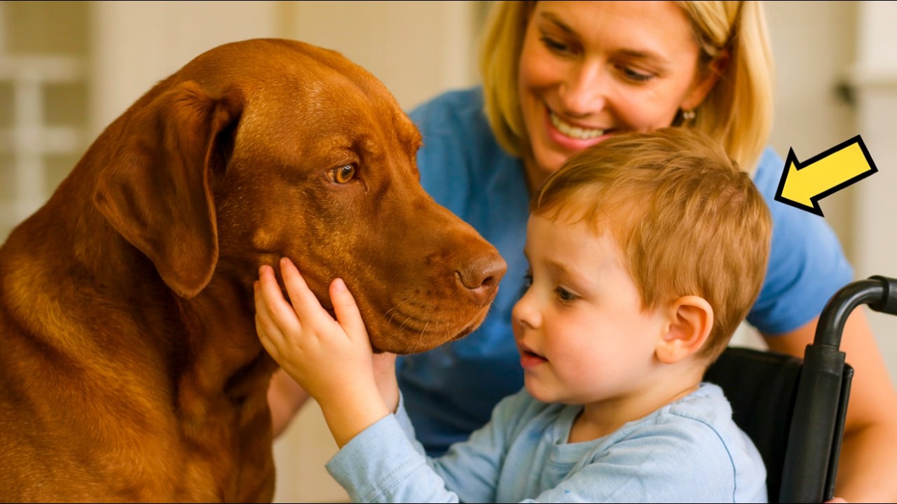 BĂIATUL CU DIZABILITĂȚI E DUS LA ADĂPOST… DAR DOAR CÂINELE AGRESIV SE APROPIE ȘI…