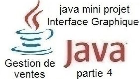 Mini projet java Gestion de ventes Librairie 4 مشروع جافا Améliorations تحسينات