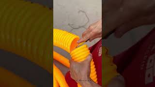 How to Cut Flexible Corrugated Hose with Precision #construction #usa