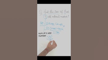 sum of first  n odd natural number.