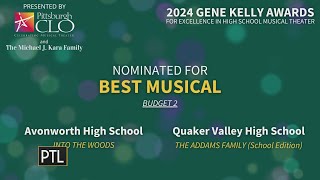 Pittsburgh CLO reveals 2024 Gene Kelly Award nominees