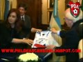 Cristina Kirchner recibe al presidente de Irlanda