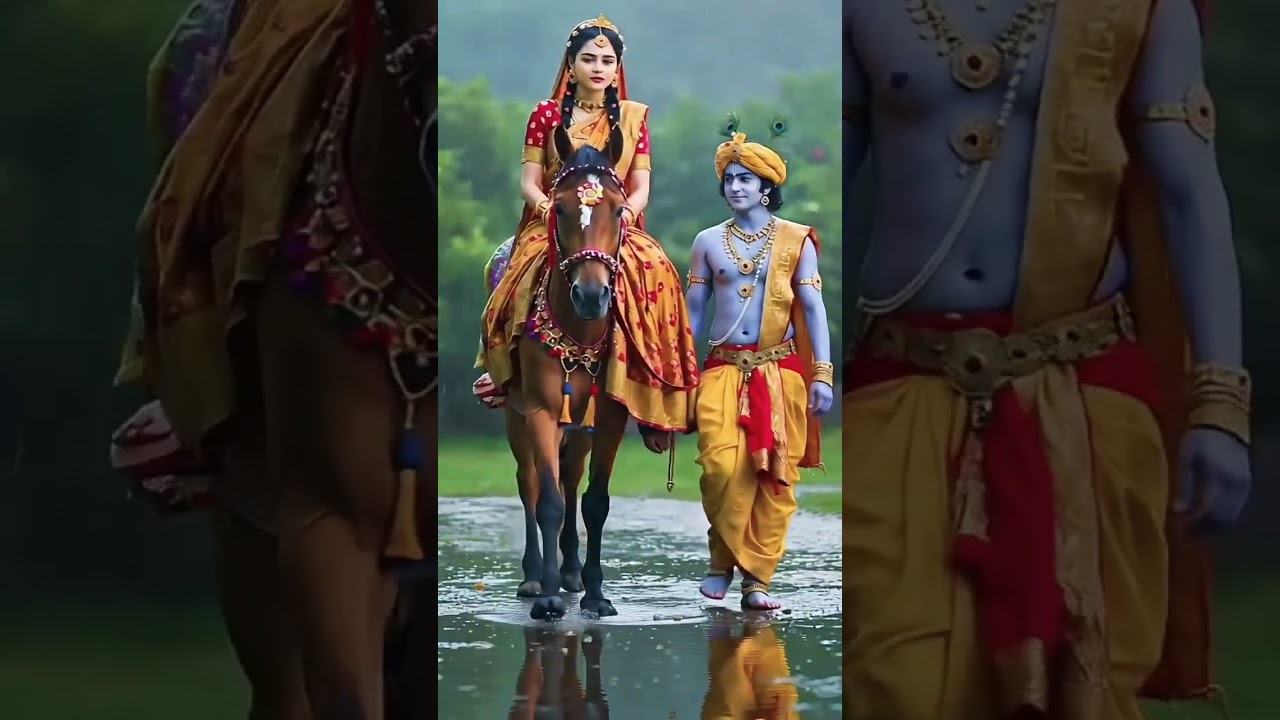 🦚 Krishna Ji Ki Leela 😍 | Beautiful AI Bhakti Video #krishna