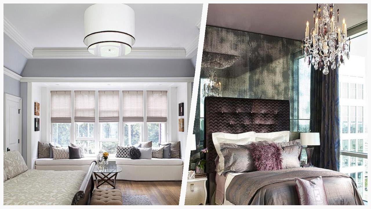 75 Bedroom With Gray Walls And Purple Walls Design Ideas You'll Love 🌈