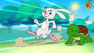 Kelinci dan Kura-Kura (The Hare and The Tortoise in Indonesian) | KONDOSAN Bahasa Indonesia