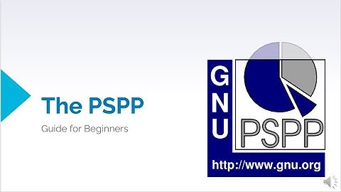 STAT 232, Report PSPP Tutorial Video