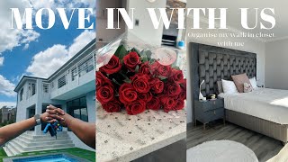 Move In With Us Ep.1 Unpacking Organising My Walk-In-Closet