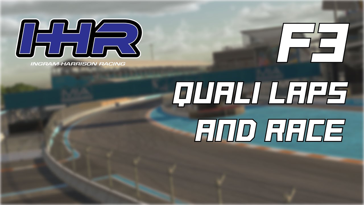MIAMI AUTODROME | F3 ONBOARD | QUALI AND RACE | I-HR