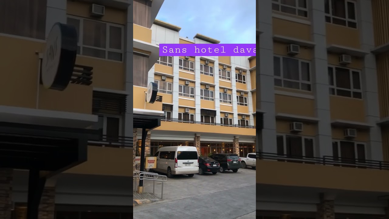 SANS hotel davao. Newly open with lots to offer a must visit place to stay 
