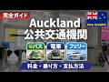 【2026年最新】オークランドの公共交通機関を詳しく解説🇳🇿バス・電車・フェリー移動はコレを見れば大丈夫！