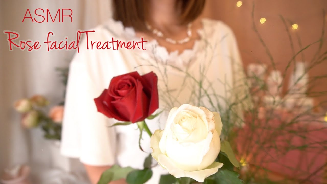 [ASMR SPA] Rose Skincare🌹| Facial Treatment Personal Attention | No talking