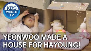 Yeonwoo made a house for Hayoung! [The Return of Superman/2020.06.14]
