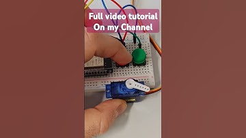 Servo motor Speed control with ESP32 #esp32 #arduino #bluetooth #gaming #mouse
