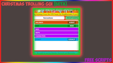 ROBLOX Script Showcase Christmas UTG