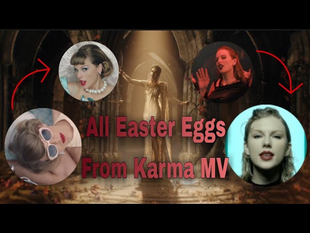 All Easter Eggs I Could Find in The Karma Music Video!
