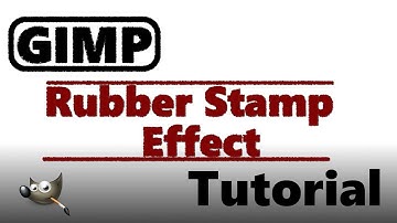 Gimp Rubber Stamp Tutorial
