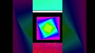 Python turtle square illusion