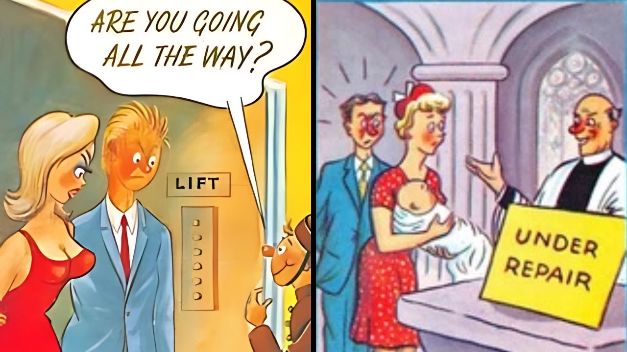 😂 Hilarious Vintage Comics You’ve NEVER Seen! | Rare Humor & Satire