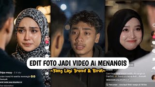 Trending Now❗️How to Edit Photos into AI Crying Videos in CapCut screenshot 2