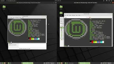 Linux Mint (XFCE) 20.1 vs Linux Mint (XFCE) 20.2